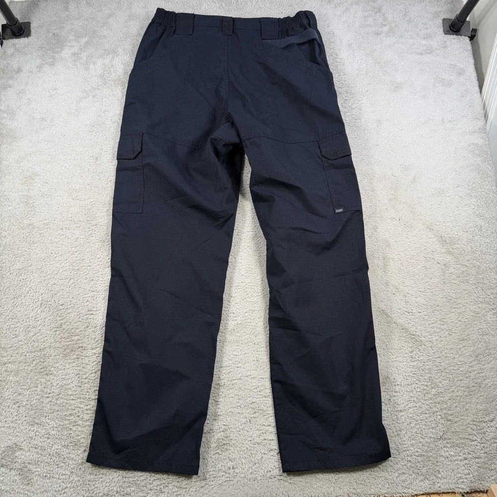 5.11 Tactical Cargo Pants Mens 34x32 Navy Taclite Pro Ripstop Cargo Workwear
